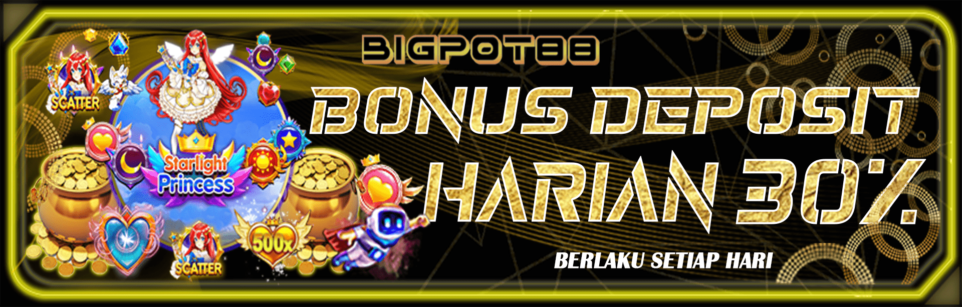 bonus harian 30%