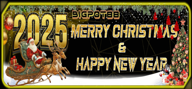 bigpot88 mengucapkan Selamat Natal & Tahun baru 2025