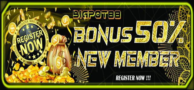 bigpot88 bonus baru gabung 50%